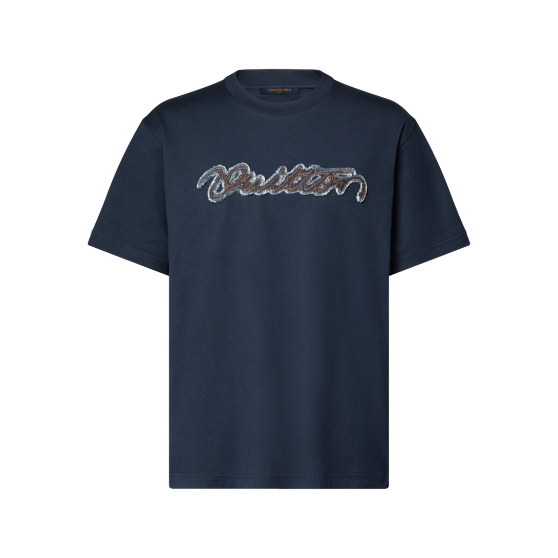 Denim Signature T-Shirt - Ready-to-Wear | LOUIS VUITTON